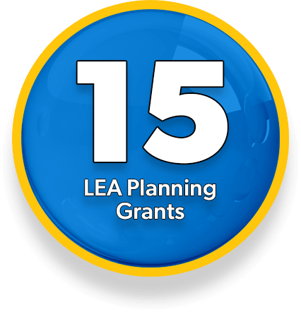 Statistic: 40 LEA Planning Grants